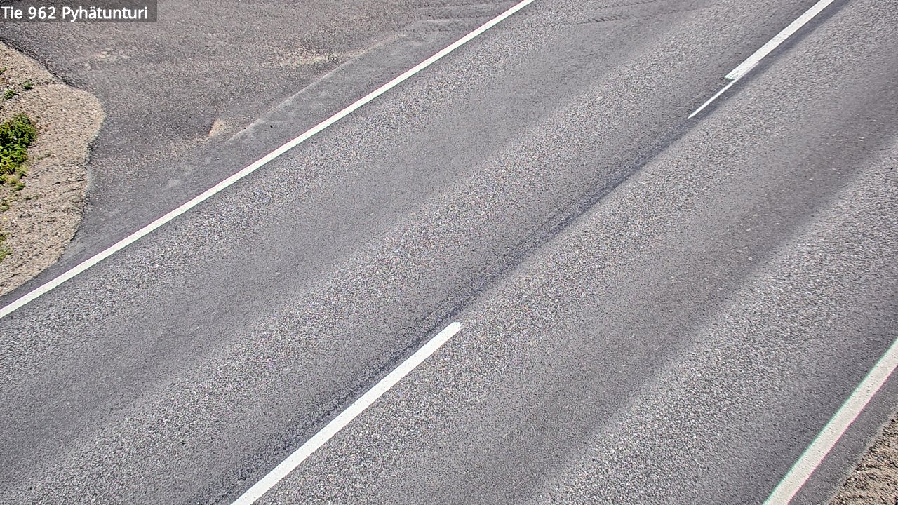 Weather Camera Image Road 962 Pelkosenniemi Pyhätunturi, Pelkosenniemi, Lappi