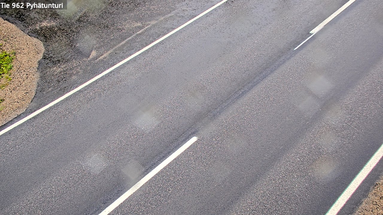 Weather Camera Image Road 962 Pelkosenniemi Pyhätunturi, Pelkosenniemi, Lappi