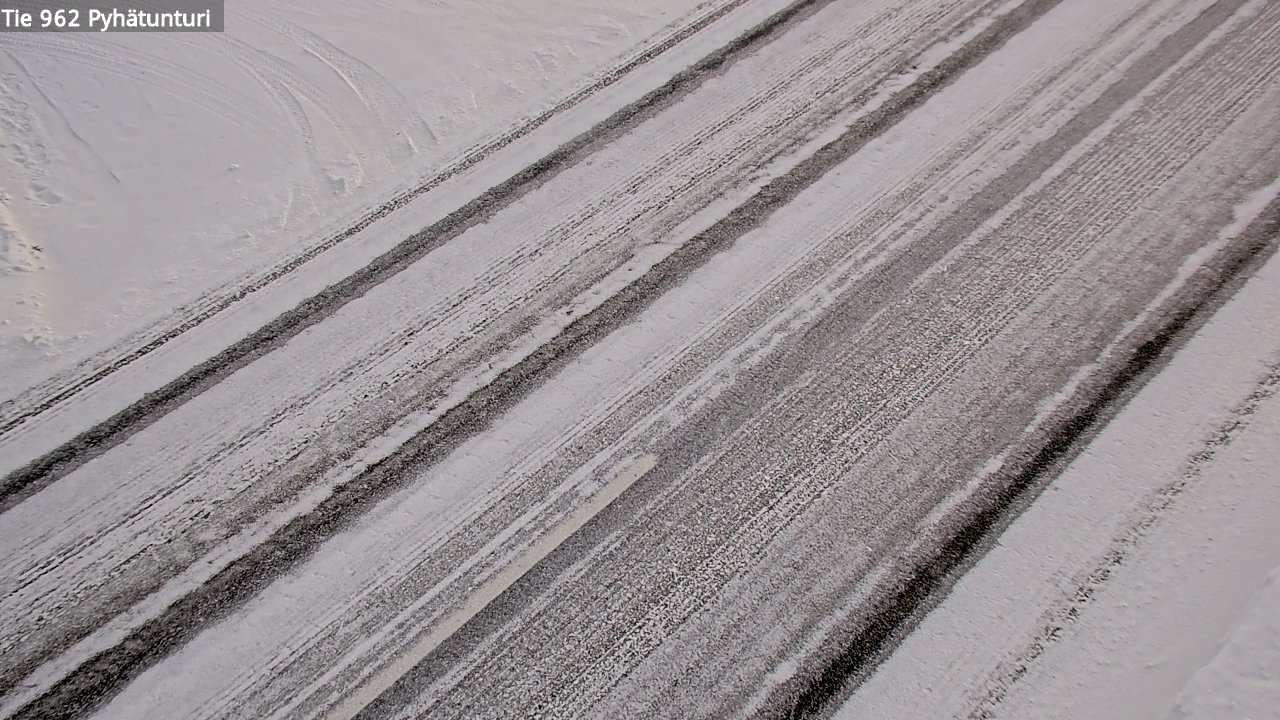 Kelikamerat Kuva Tie 962 Pelkosenniemi Pyhätunturi, Pelkosenniemi, Lappi