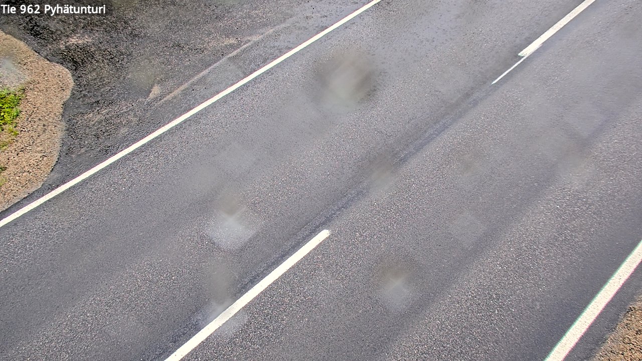 Weather Camera Image Road 962 Pelkosenniemi Pyhätunturi, Pelkosenniemi, Lappi