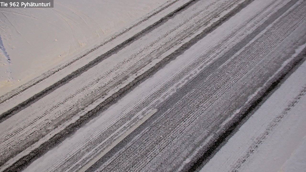 Kelikamerat Kuva Tie 962 Pelkosenniemi Pyhätunturi, Pelkosenniemi, Lappi