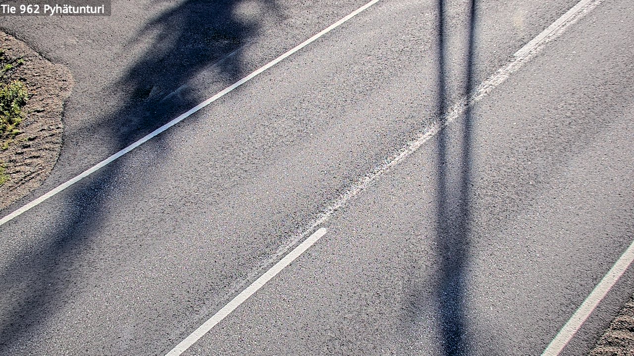Weather Camera Image Väg 962 Pelkosenniemi Pyhätunturi, Pelkosenniemi, Lappi
