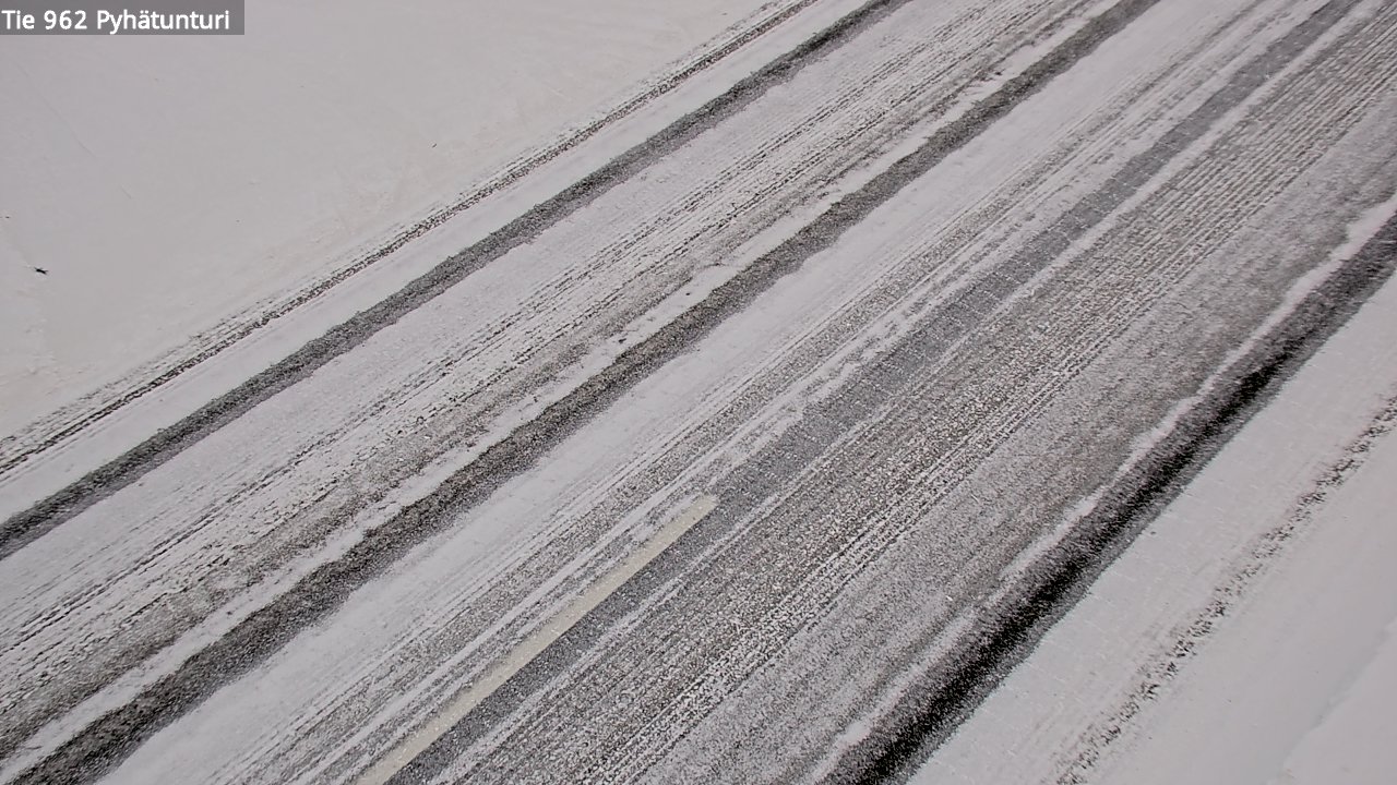 Kelikamerat Kuva Tie 962 Pelkosenniemi Pyhätunturi, Pelkosenniemi, Lappi