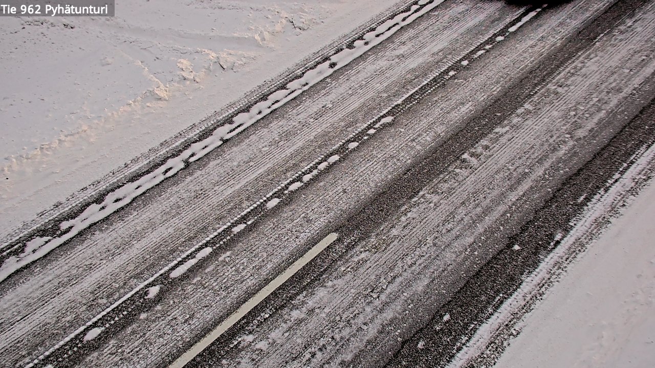 Kelikamerat Kuva Tie 962 Pelkosenniemi Pyhätunturi, Pelkosenniemi, Lappi