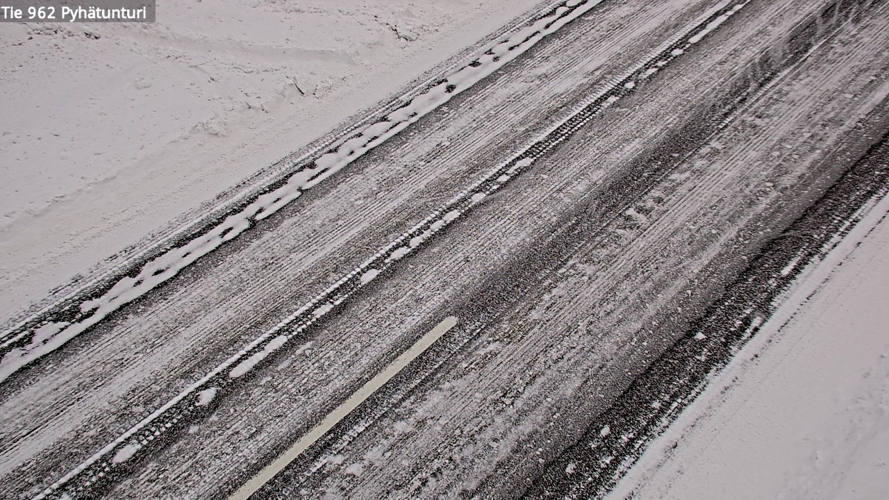 Kelikamerat Kuva Tie 962 Pelkosenniemi Pyhätunturi, Pelkosenniemi, Lappi
