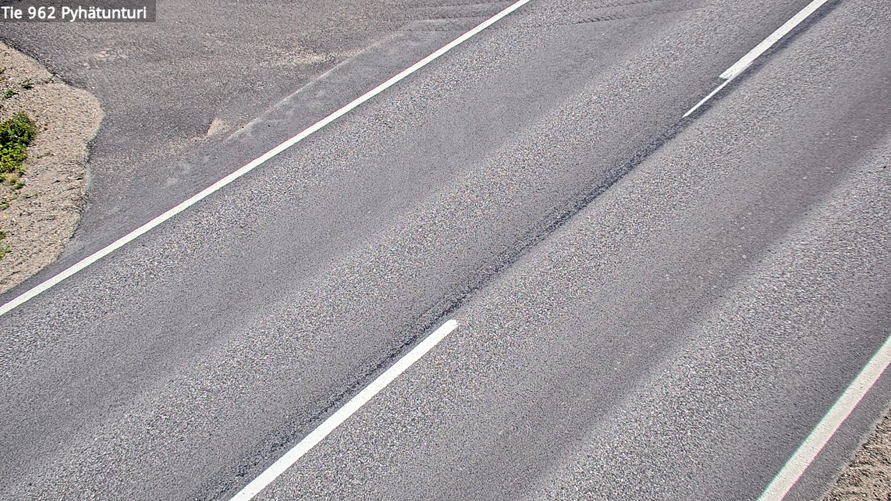 Weather Camera Image Road 962 Pelkosenniemi Pyhätunturi, Pelkosenniemi, Lappi