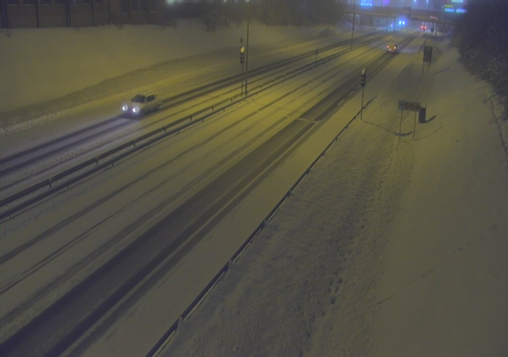 Weather Camera Image Road 4, Rovaniemi, Revontuli pysäytyspaikka etelä, Rovaniemi, Lappi