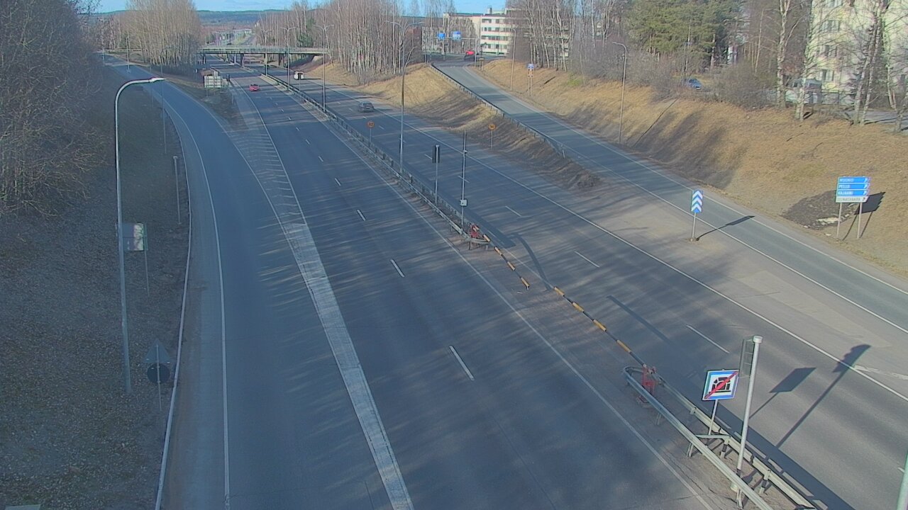 Weather Camera Image Väg 4, Rovaniemi, Revontuli pohjoinen, Rovaniemi, Lappi