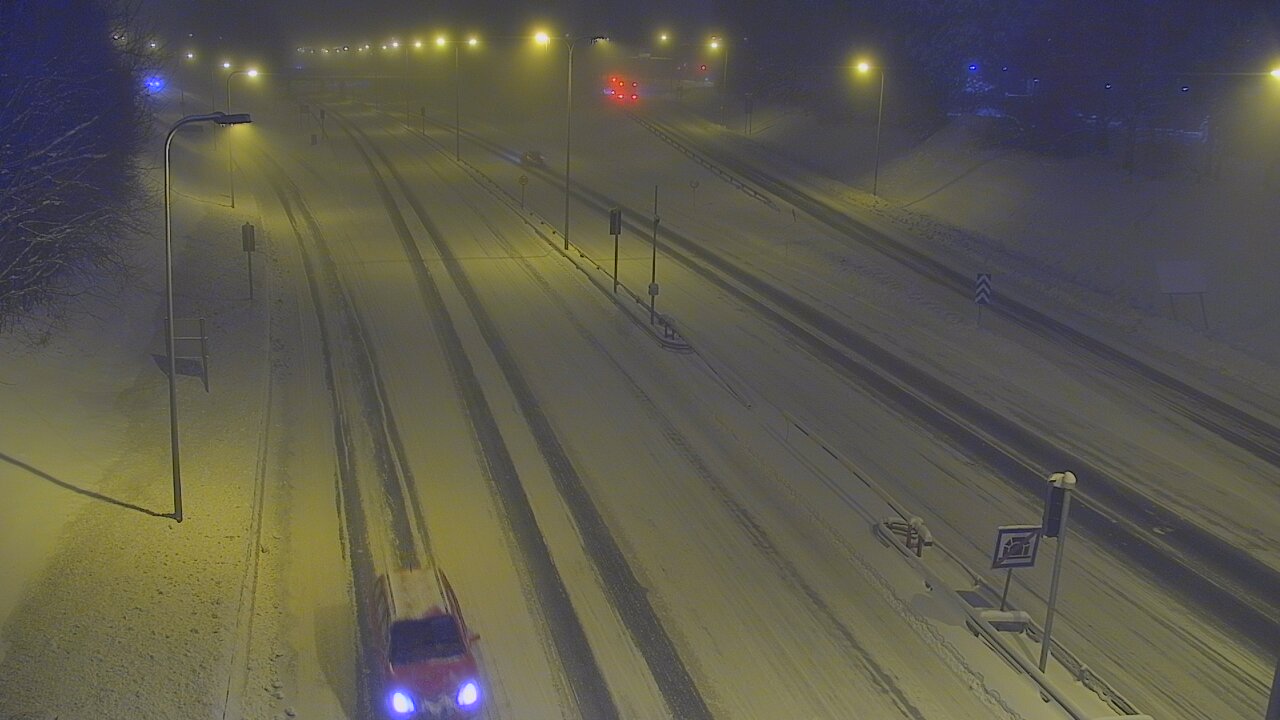 Weather Camera Image Road 4, Rovaniemi, Revontuli pohjoinen, Rovaniemi, Lappi