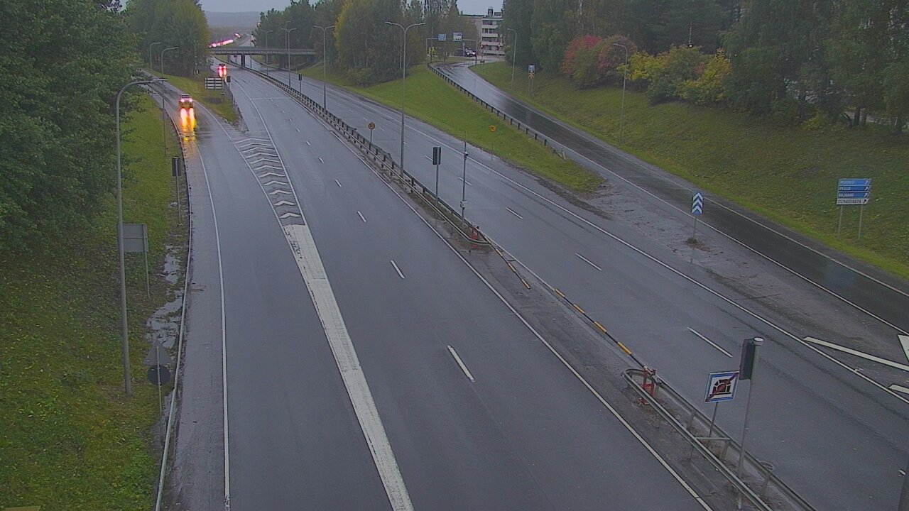 Weather Camera Image Road 4, Rovaniemi, Revontuli pohjoinen, Rovaniemi, Lappi