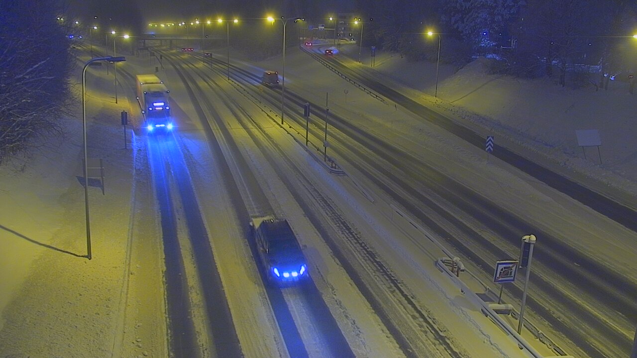 Weather Camera Image Väg 4, Rovaniemi, Revontuli pohjoinen, Rovaniemi, Lappi