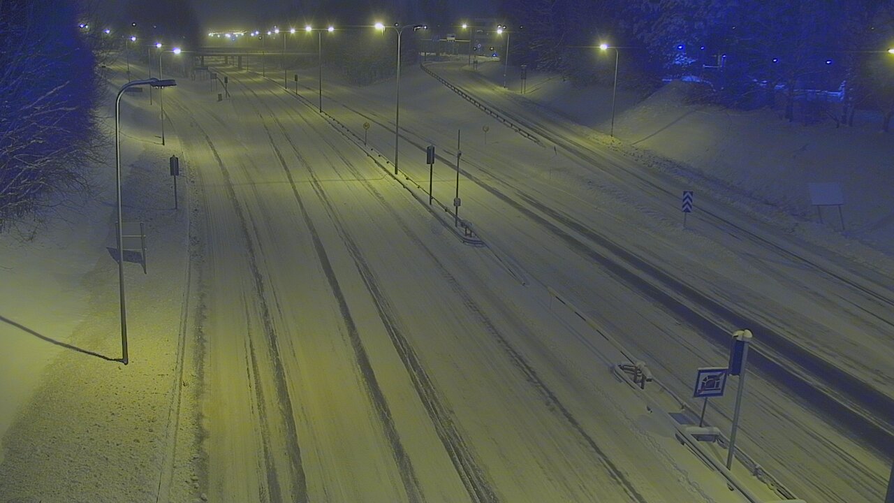 Weather Camera Image Road 4, Rovaniemi, Revontuli pohjoinen, Rovaniemi, Lappi