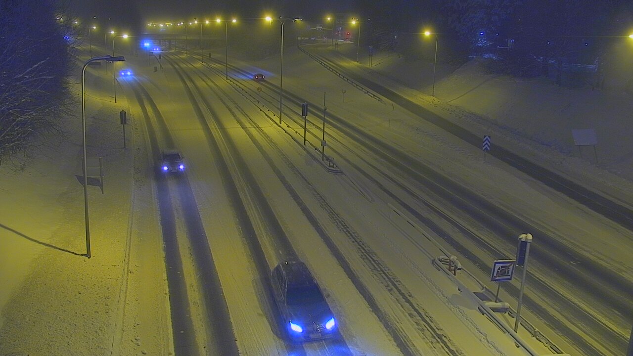 Weather Camera Image Road 4, Rovaniemi, Revontuli pohjoinen, Rovaniemi, Lappi