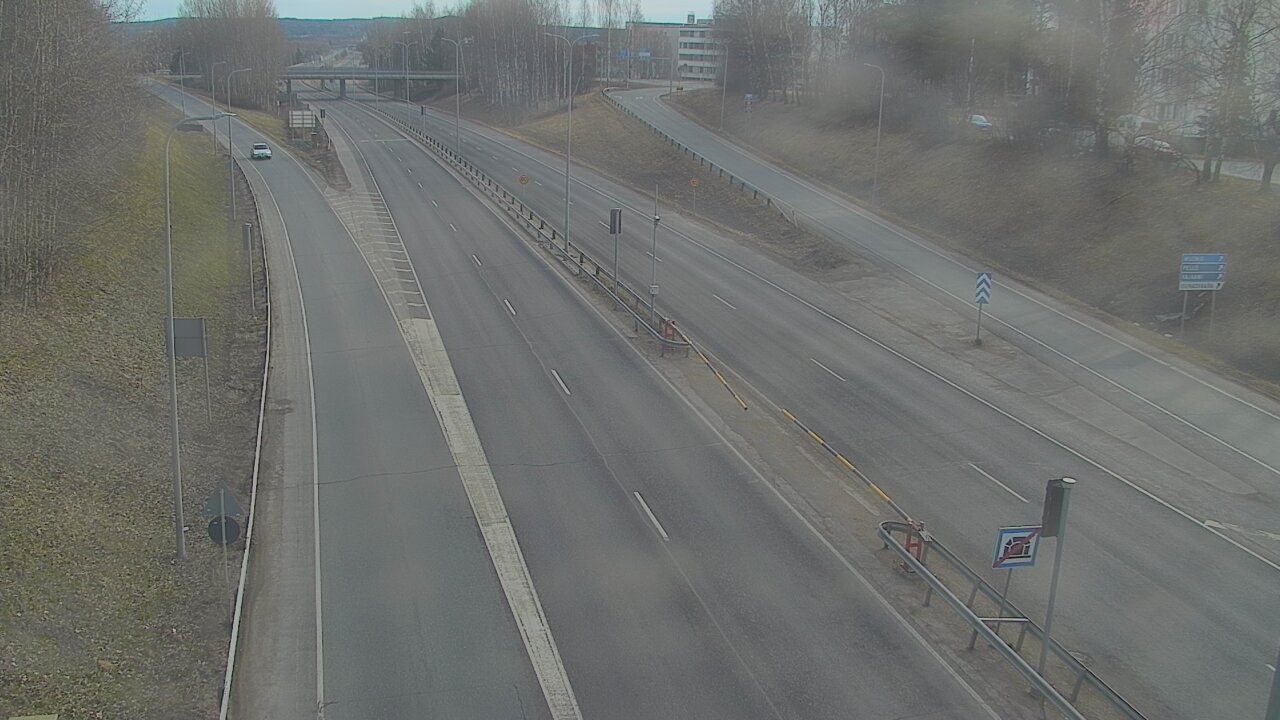 Weather Camera Image Väg 4, Rovaniemi, Revontuli pohjoinen, Rovaniemi, Lappi