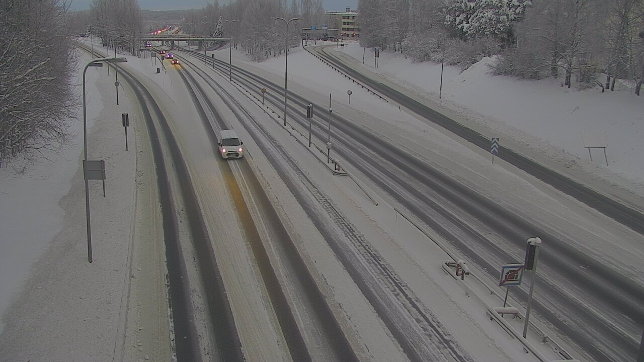 Weather Camera Image Road 4, Rovaniemi, Revontuli pohjoinen, Rovaniemi, Lappi