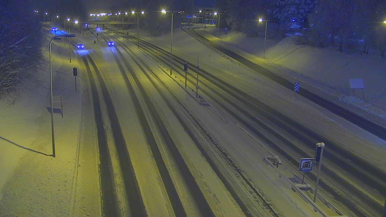 Weather Camera Image Väg 4, Rovaniemi, Revontuli pohjoinen, Rovaniemi, Lappi