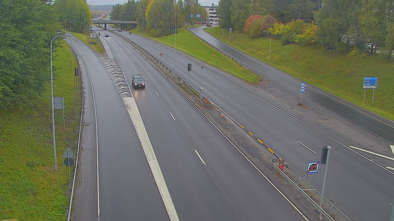 Weather Camera Image Väg 4, Rovaniemi, Revontuli pohjoinen, Rovaniemi, Lappi