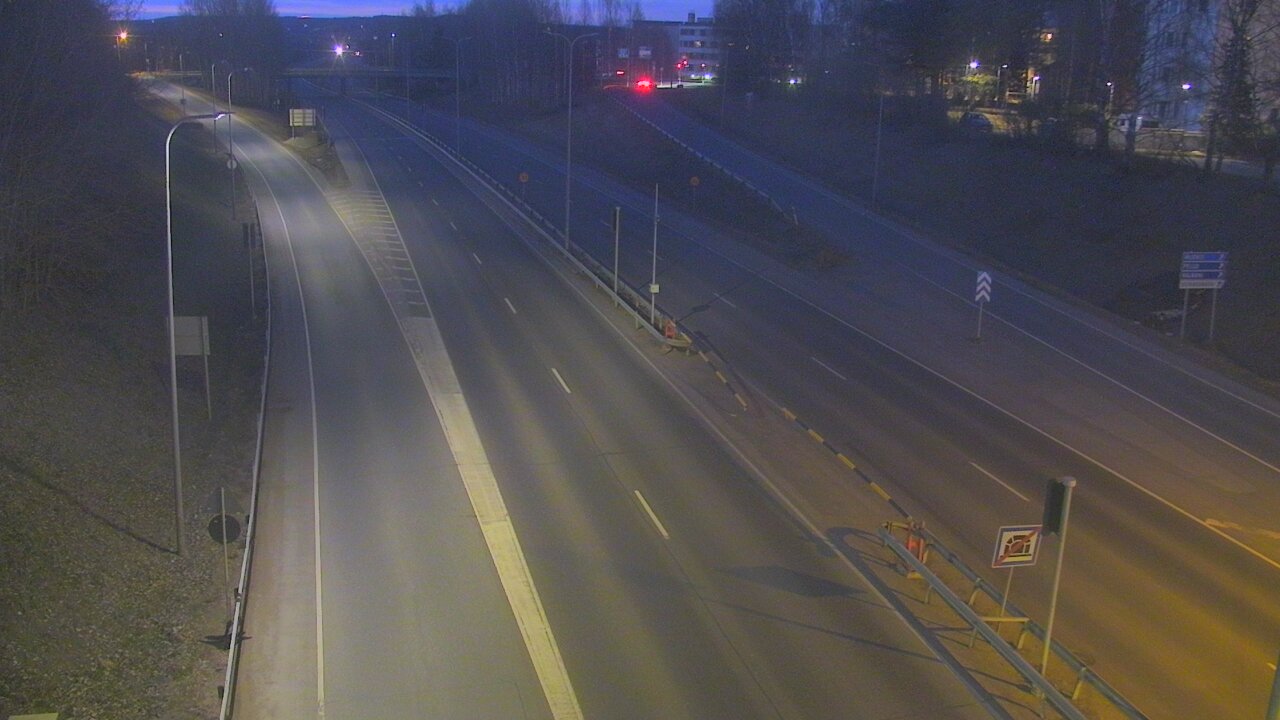 Weather Camera Image Road 4, Rovaniemi, Revontuli pohjoinen, Rovaniemi, Lappi