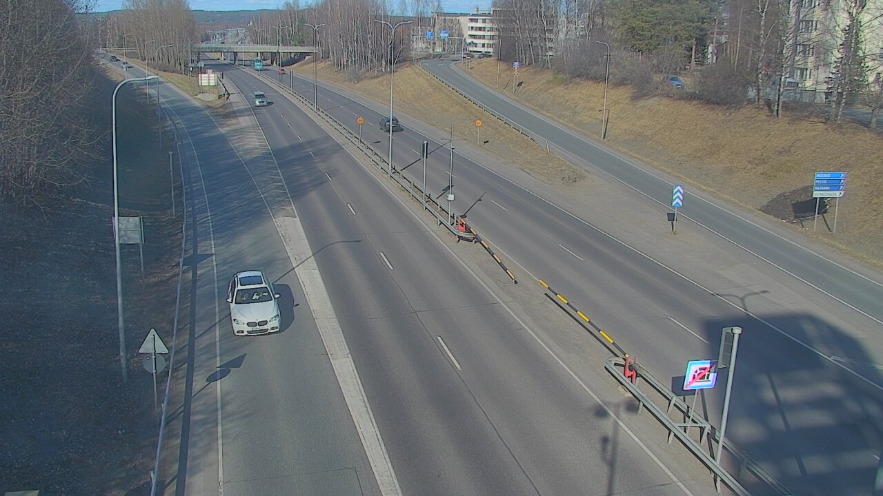 Weather Camera Image Väg 4, Rovaniemi, Revontuli pohjoinen, Rovaniemi, Lappi