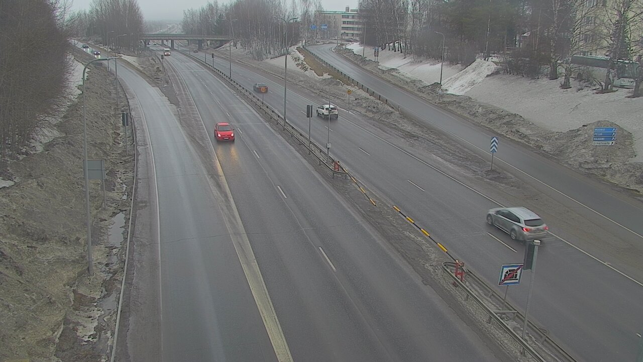 Weather Camera Image Väg 4, Rovaniemi, Revontuli pohjoinen, Rovaniemi, Lappi