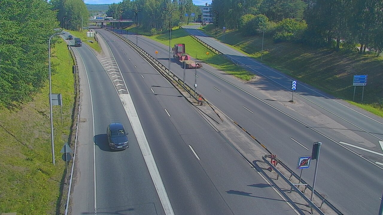Weather Camera Image Road 4, Rovaniemi, Revontuli pohjoinen, Rovaniemi, Lappi