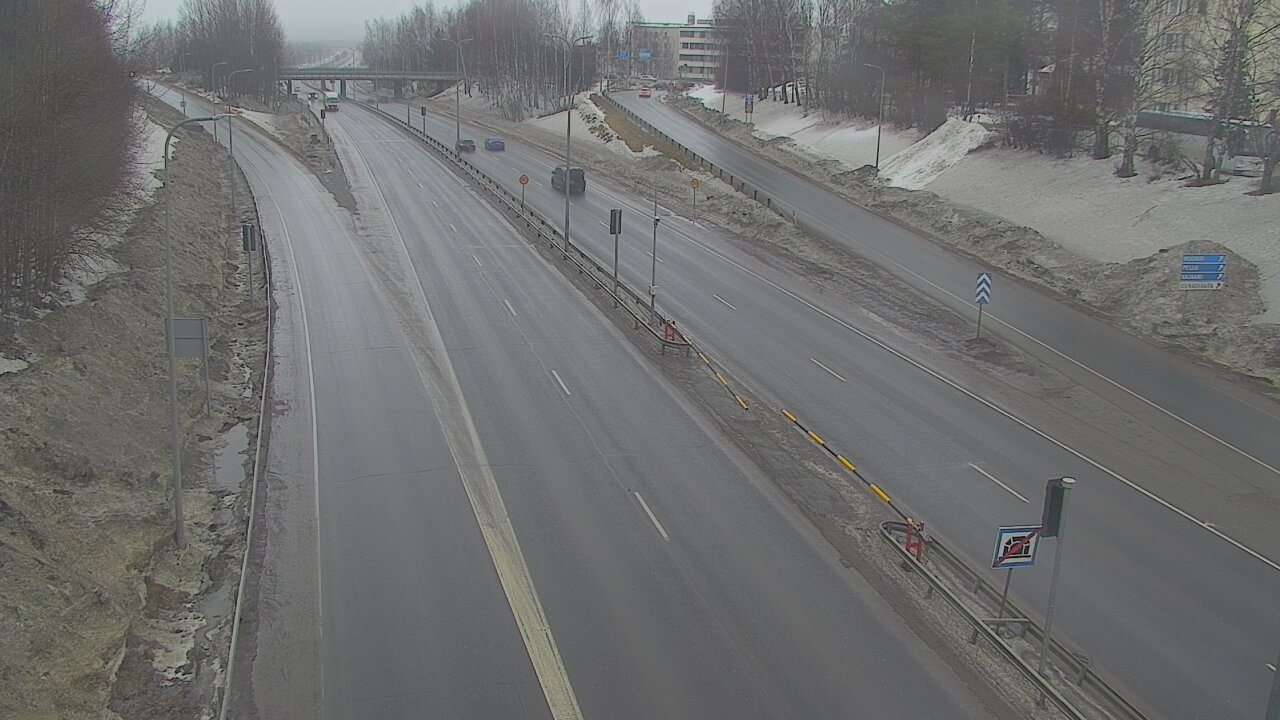 Weather Camera Image Väg 4, Rovaniemi, Revontuli pohjoinen, Rovaniemi, Lappi