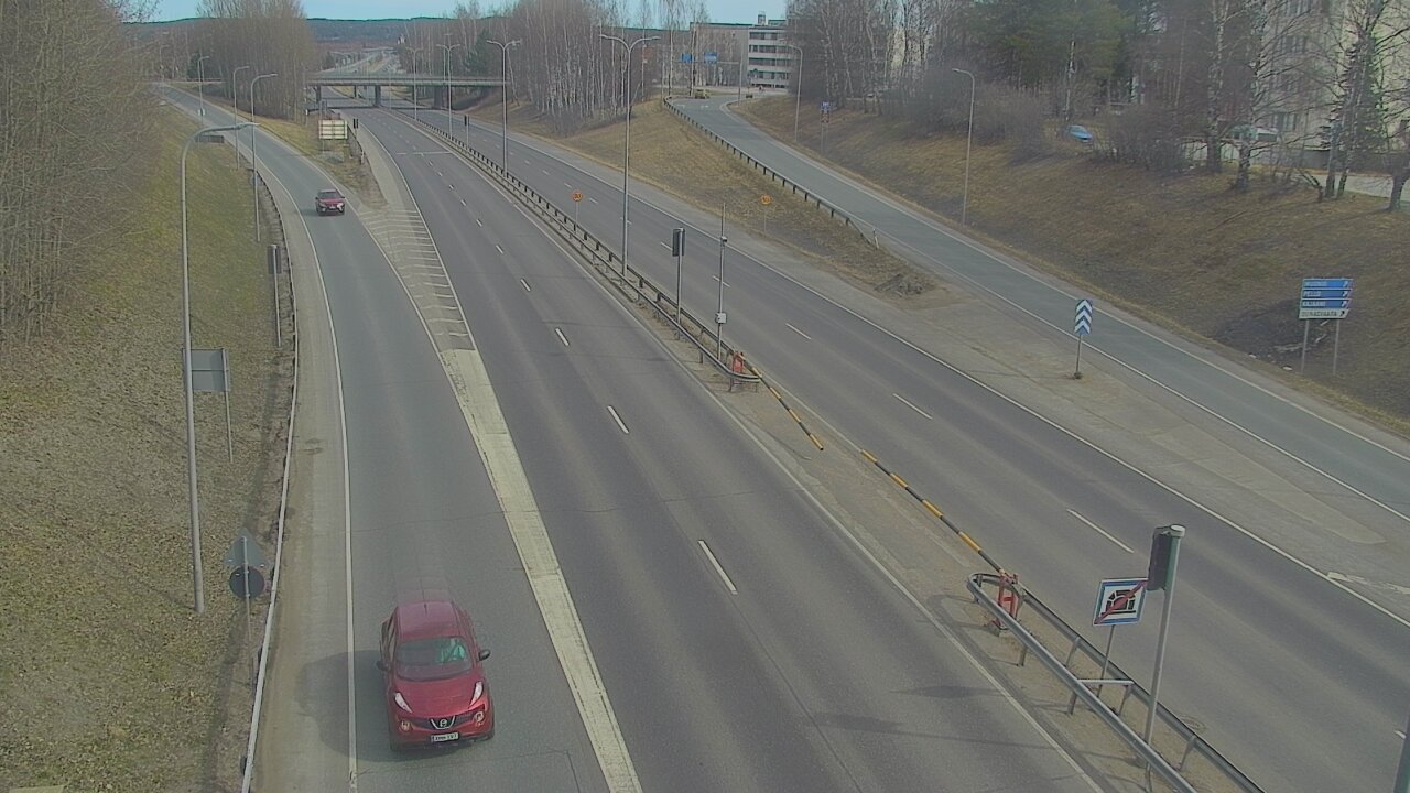 Weather Camera Image Väg 4, Rovaniemi, Revontuli pohjoinen, Rovaniemi, Lappi