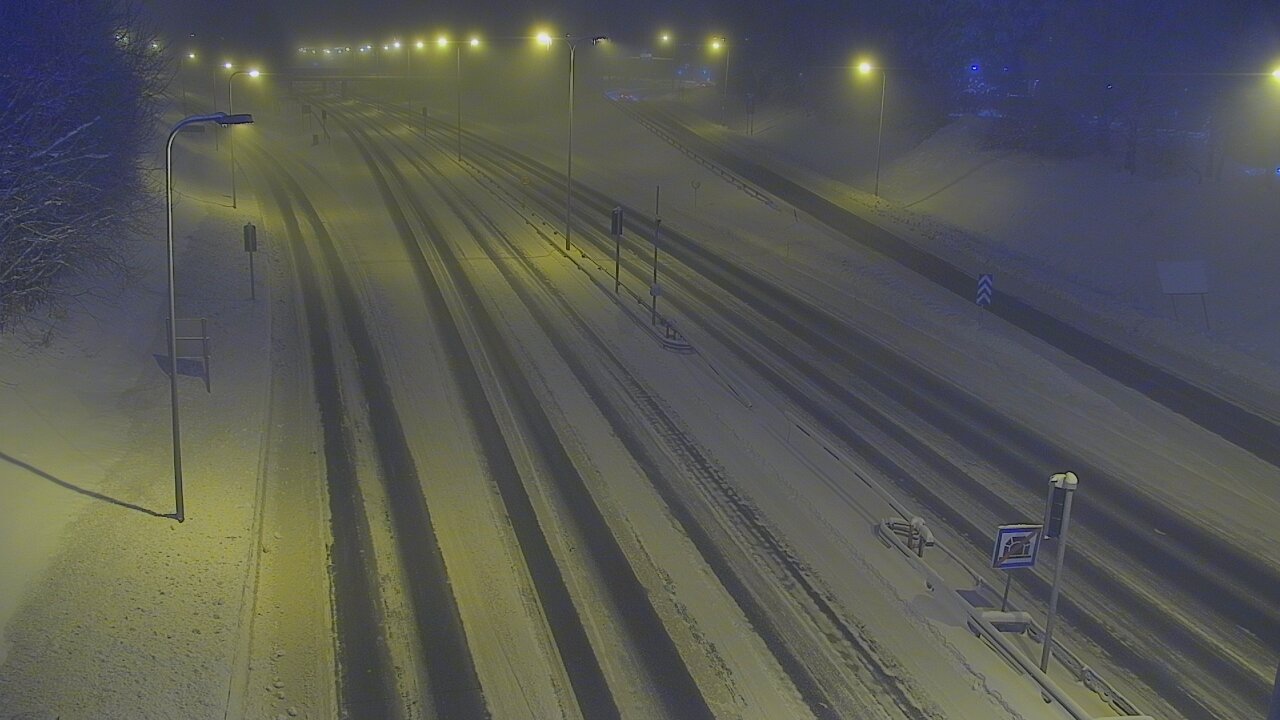 Weather Camera Image Väg 4, Rovaniemi, Revontuli pohjoinen, Rovaniemi, Lappi