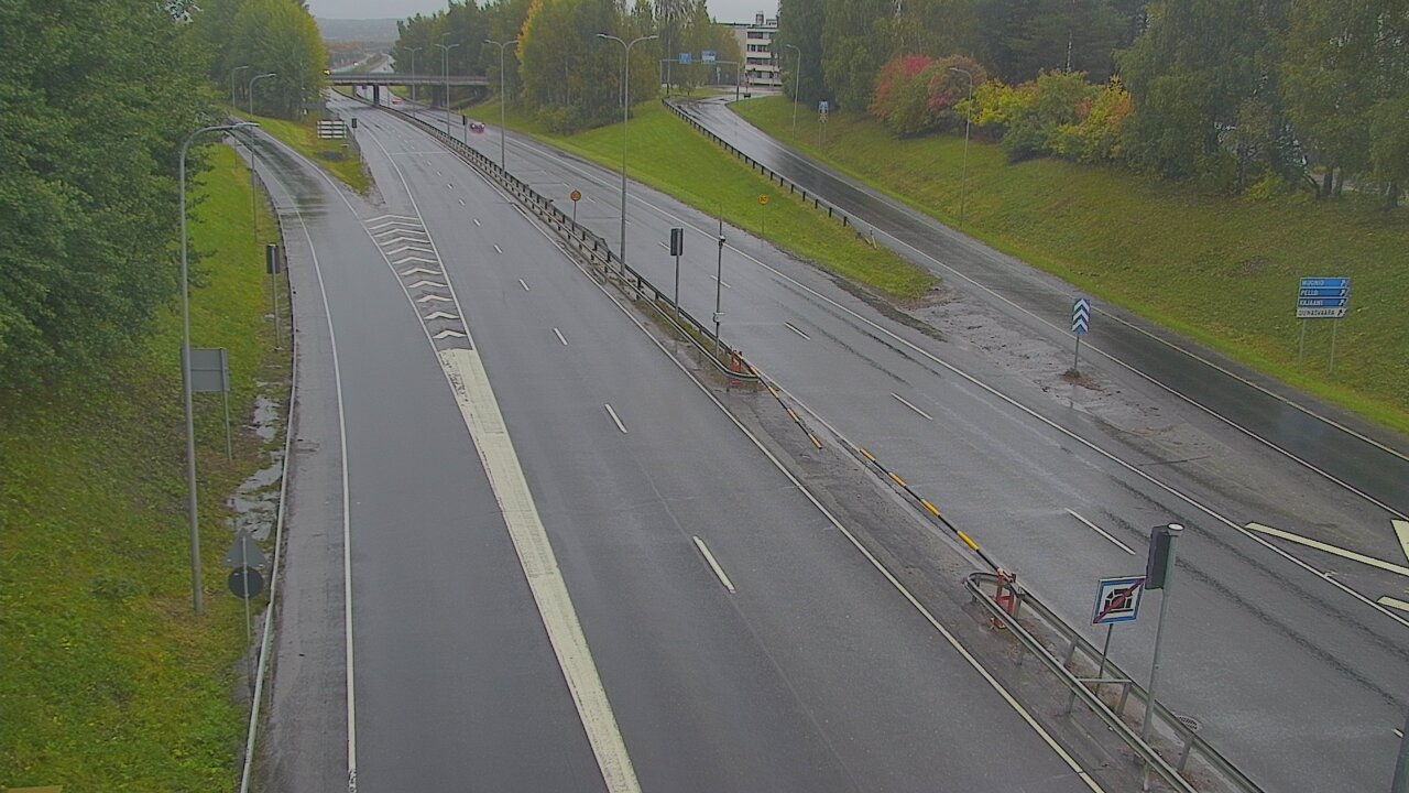 Weather Camera Image Väg 4, Rovaniemi, Revontuli pohjoinen, Rovaniemi, Lappi