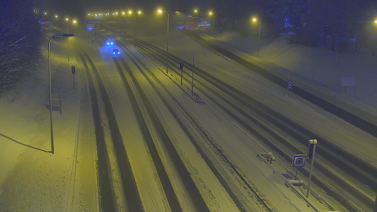 Weather Camera Image Väg 4, Rovaniemi, Revontuli pohjoinen, Rovaniemi, Lappi