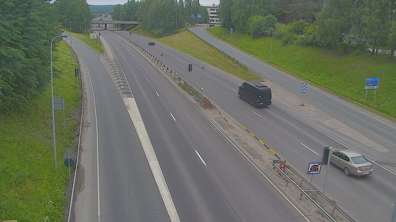 Weather Camera Image Väg 4, Rovaniemi, Revontuli pohjoinen, Rovaniemi, Lappi