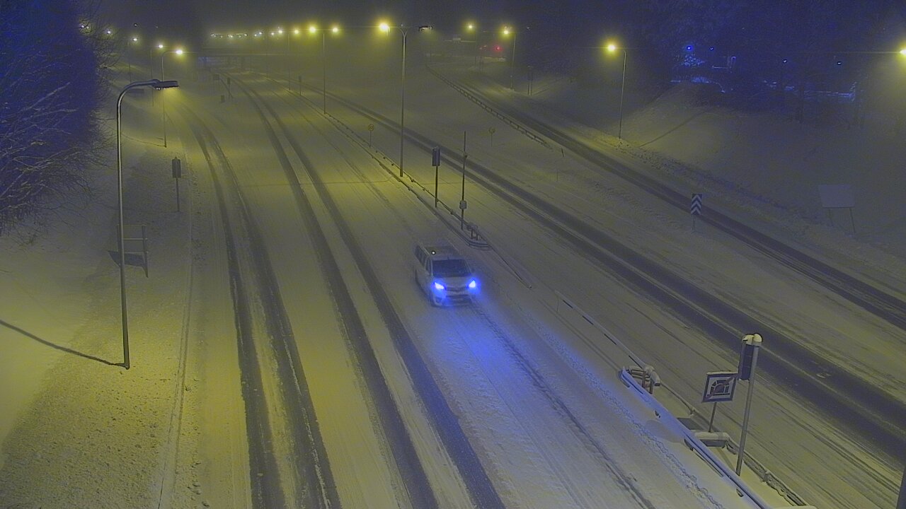 Weather Camera Image Road 4, Rovaniemi, Revontuli pohjoinen, Rovaniemi, Lappi