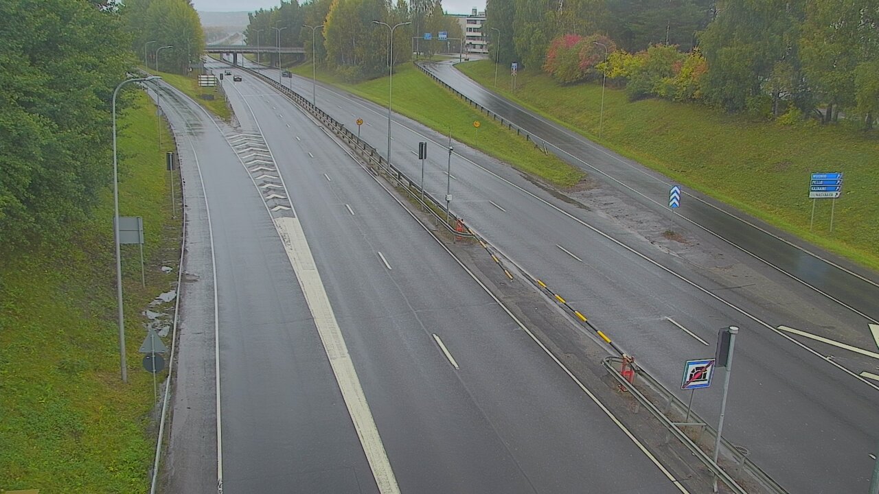 Weather Camera Image Väg 4, Rovaniemi, Revontuli pohjoinen, Rovaniemi, Lappi