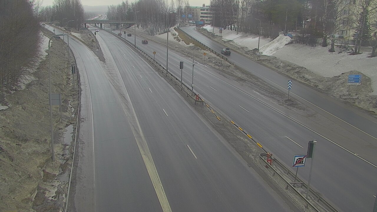 Weather Camera Image Väg 4, Rovaniemi, Revontuli pohjoinen, Rovaniemi, Lappi