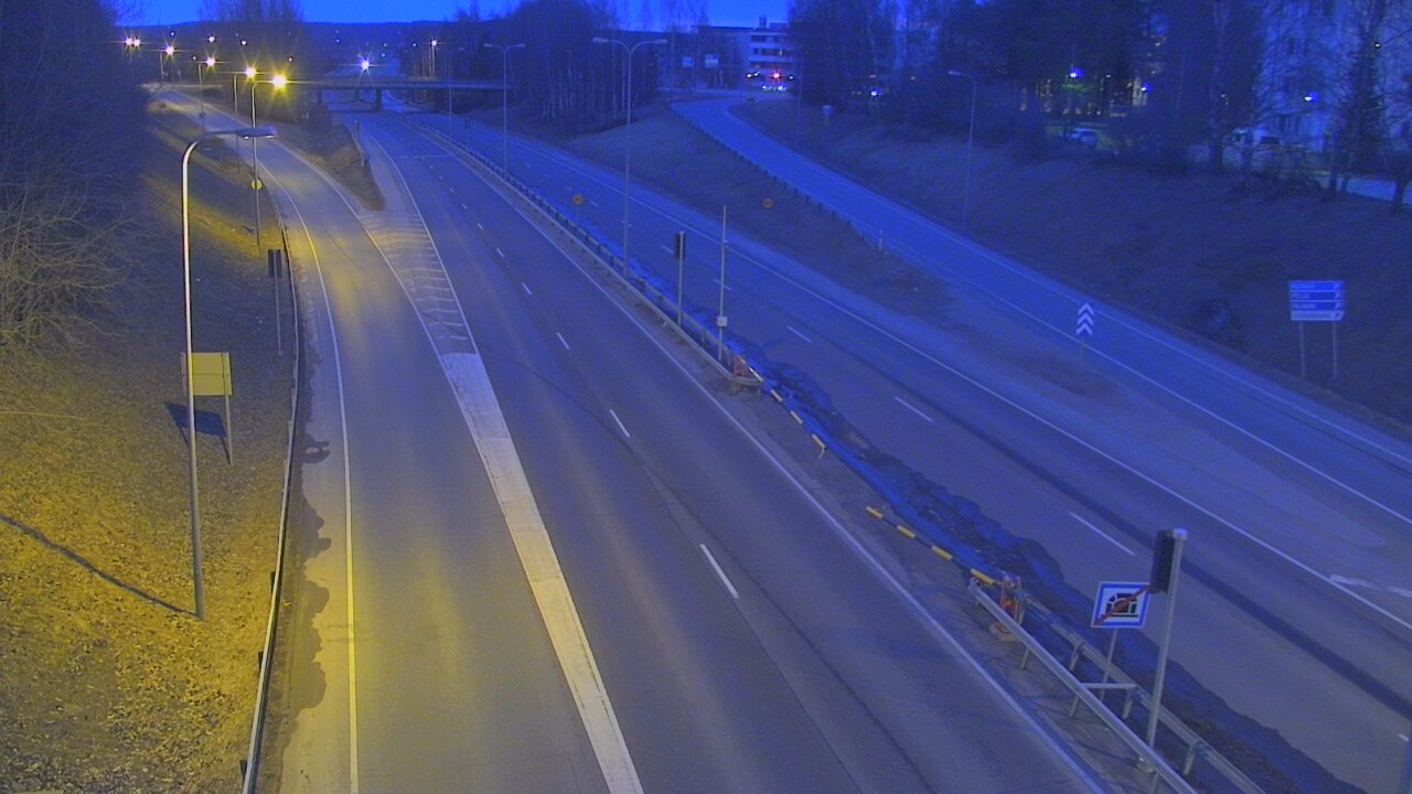 Weather Camera Image Road 4, Rovaniemi, Revontuli pohjoinen, Rovaniemi, Lappi