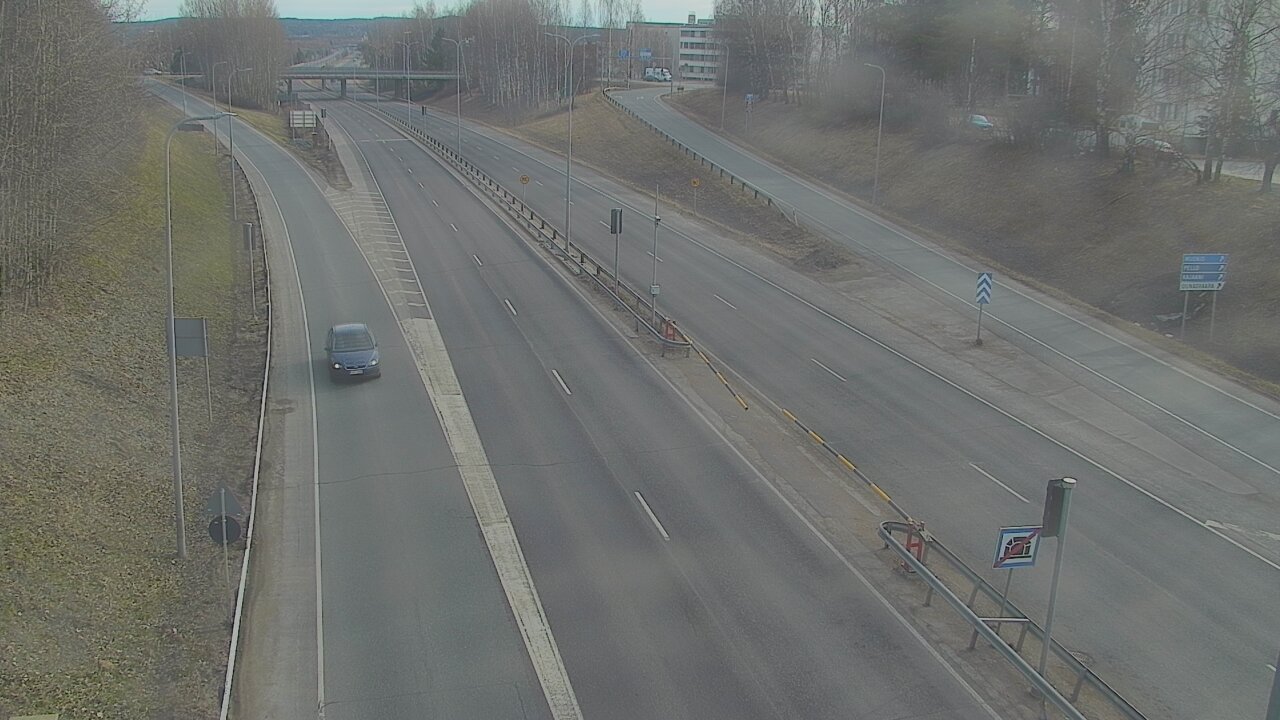 Weather Camera Image Väg 4, Rovaniemi, Revontuli pohjoinen, Rovaniemi, Lappi