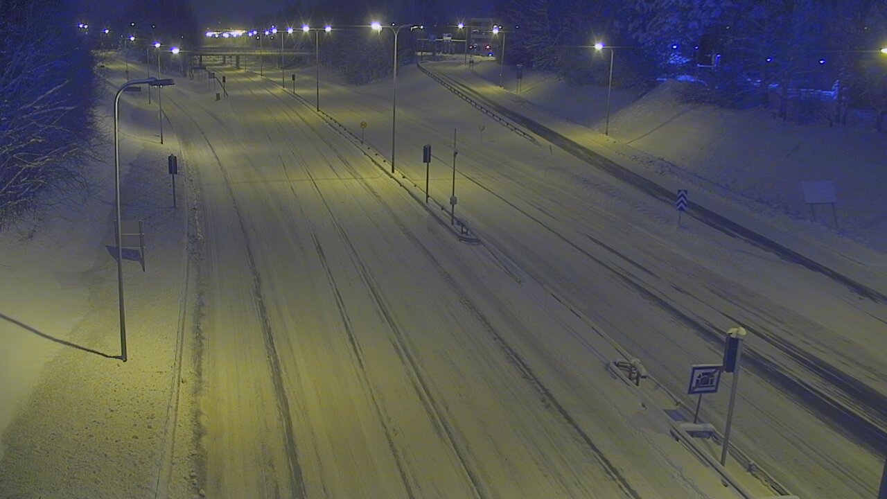 Weather Camera Image Road 4, Rovaniemi, Revontuli pohjoinen, Rovaniemi, Lappi