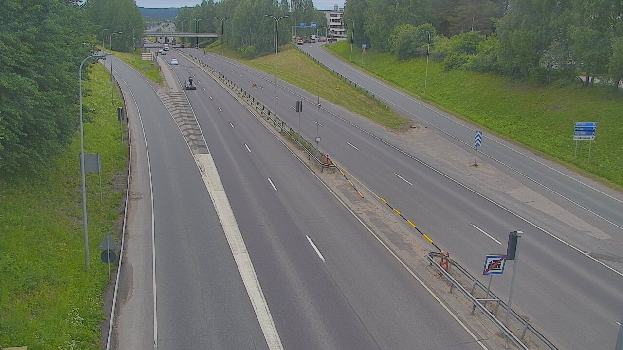Weather Camera Image Väg 4, Rovaniemi, Revontuli pohjoinen, Rovaniemi, Lappi