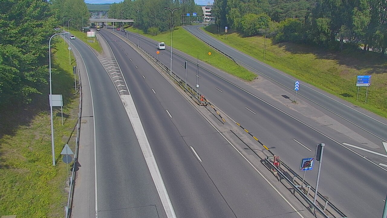 Weather Camera Image Road 4, Rovaniemi, Revontuli pohjoinen, Rovaniemi, Lappi