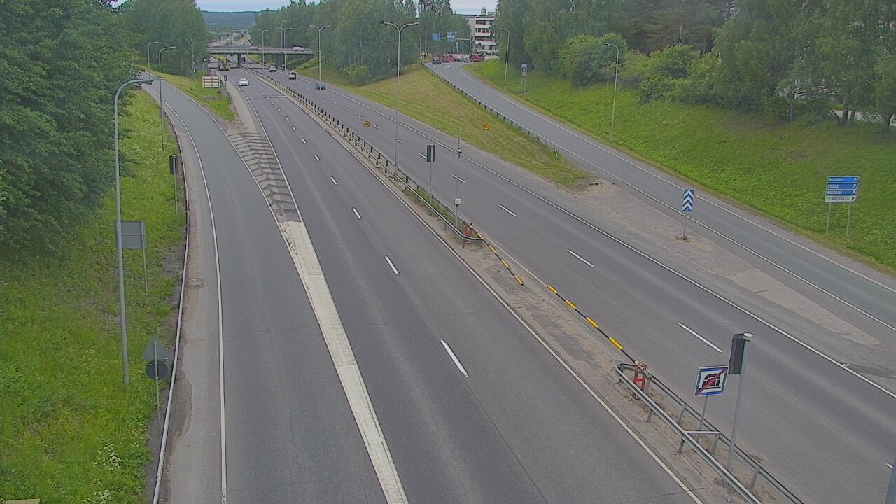 Weather Camera Image Väg 4, Rovaniemi, Revontuli pohjoinen, Rovaniemi, Lappi