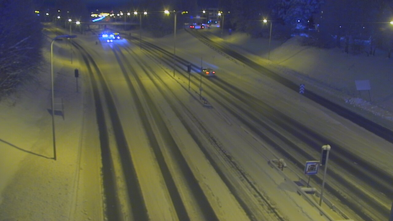 Weather Camera Image Väg 4, Rovaniemi, Revontuli pohjoinen, Rovaniemi, Lappi