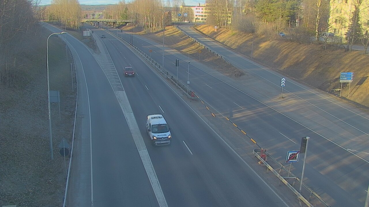 Weather Camera Image Väg 4, Rovaniemi, Revontuli pohjoinen, Rovaniemi, Lappi