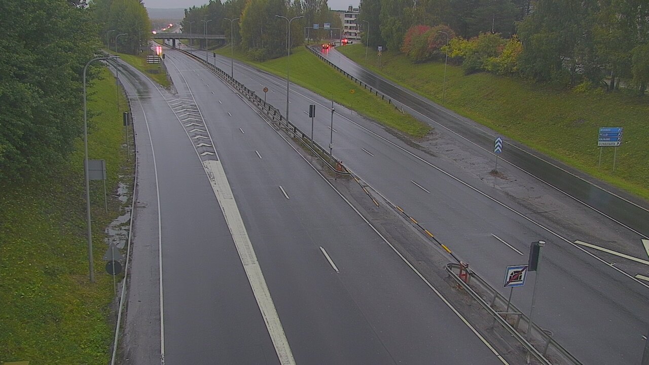 Weather Camera Image Road 4, Rovaniemi, Revontuli pohjoinen, Rovaniemi, Lappi