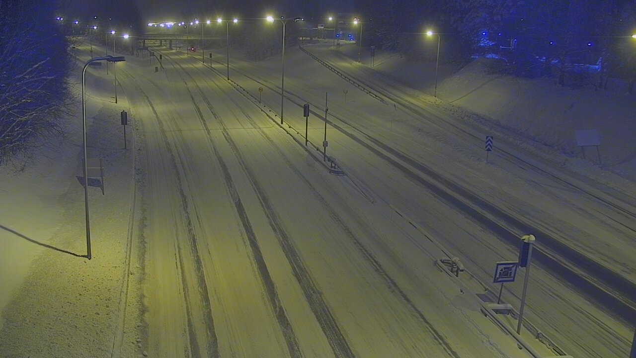 Weather Camera Image Road 4, Rovaniemi, Revontuli pohjoinen, Rovaniemi, Lappi