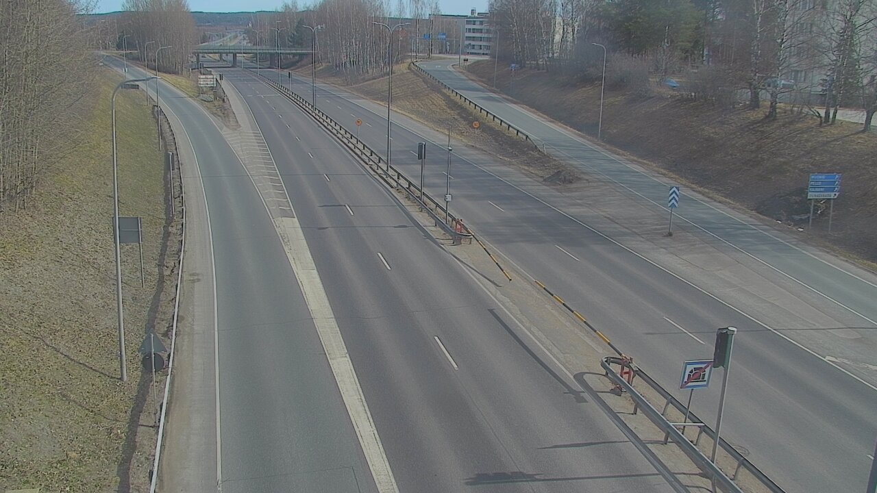 Weather Camera Image Väg 4, Rovaniemi, Revontuli pohjoinen, Rovaniemi, Lappi