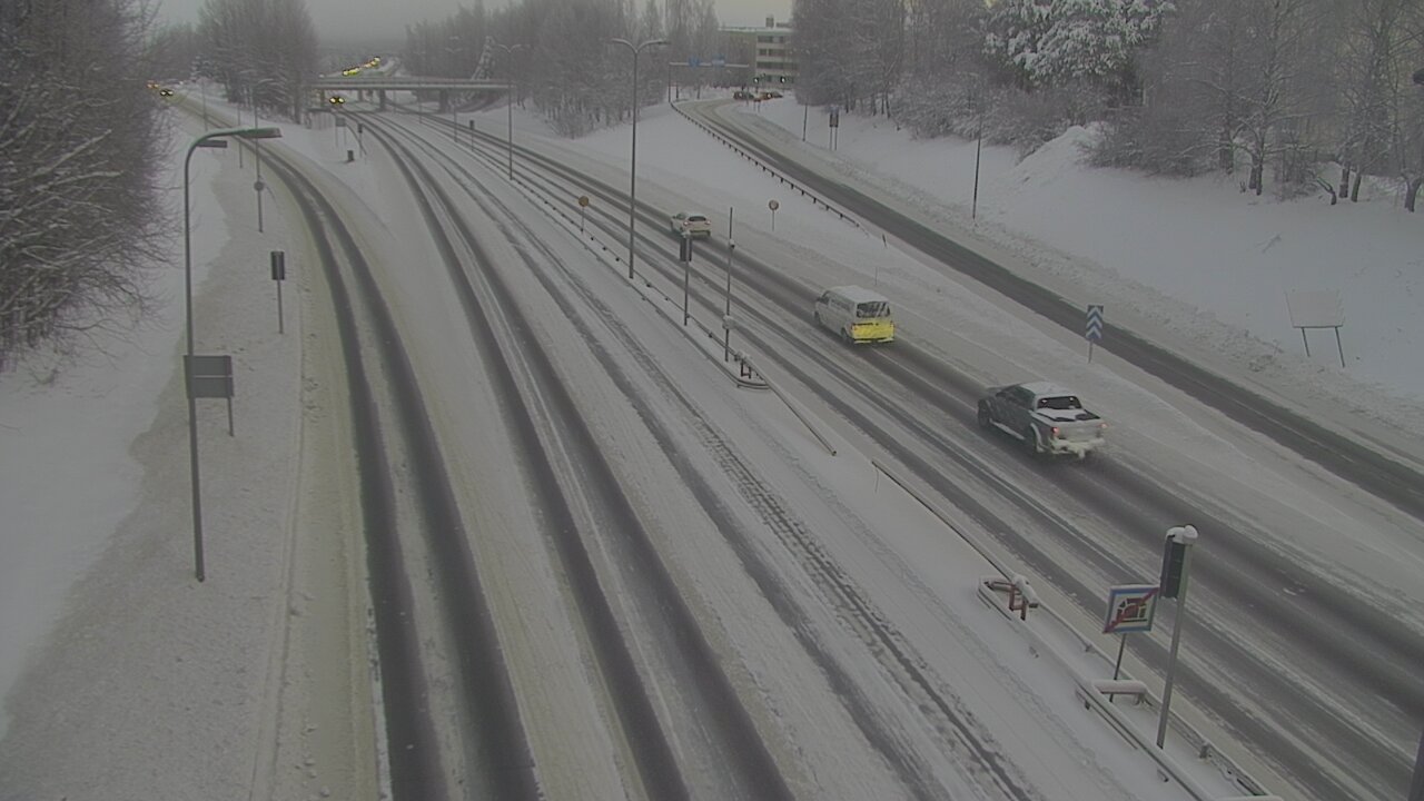 Weather Camera Image Road 4, Rovaniemi, Revontuli pohjoinen, Rovaniemi, Lappi