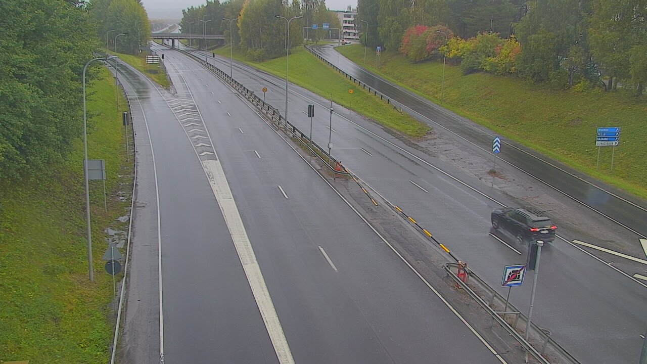 Weather Camera Image Väg 4, Rovaniemi, Revontuli pohjoinen, Rovaniemi, Lappi