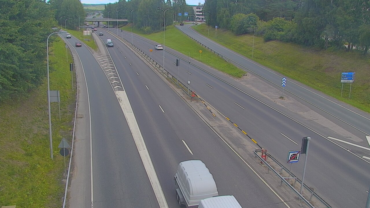 Weather Camera Image Road 4, Rovaniemi, Revontuli pohjoinen, Rovaniemi, Lappi