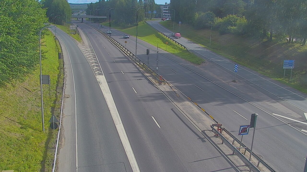 Weather Camera Image Road 4, Rovaniemi, Revontuli pohjoinen, Rovaniemi, Lappi