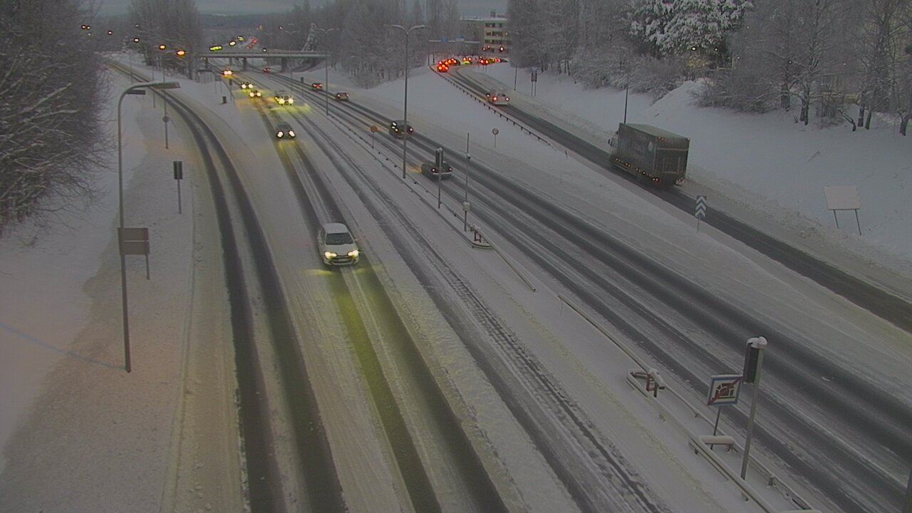 Weather Camera Image Road 4, Rovaniemi, Revontuli pohjoinen, Rovaniemi, Lappi